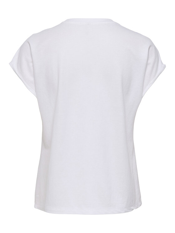 ONLY ONLY T-Shirt Jany 15372108 Bílá Regular Fit