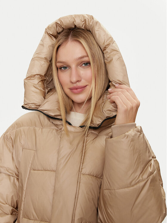 REPLAY REPLAY Зимно яке W7800.000.84198 Кафяв Oversize