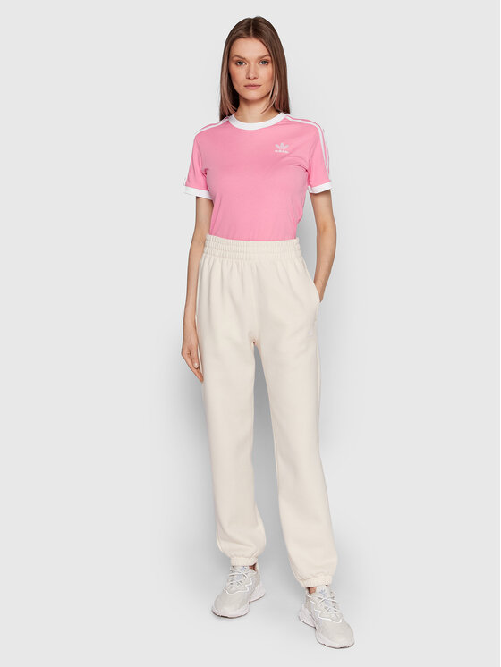 T-shirt adicolor 3-Stripes HL6687 Rosa Regular Fit...
