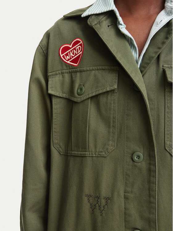 Weekend Max Mara Weekend Max Mara Košulja-jakna Razza 2625086011 Kaki Regular Fit