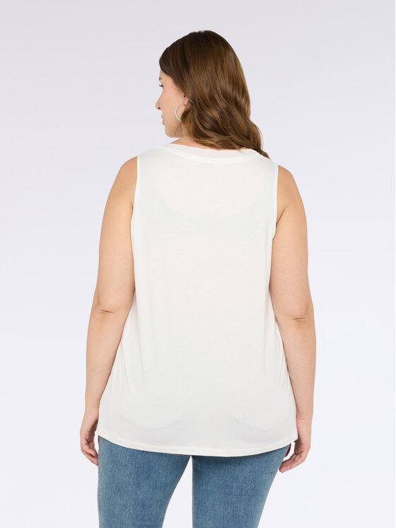 Fiorella Rubino Fiorella Rubino T-shirt G478L208554N011 Bianco Regular Fit