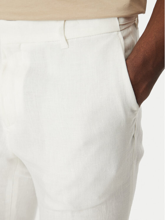 BOSS BOSS Stoffhose C-Genius 50540518 Weiß Slim Fit
