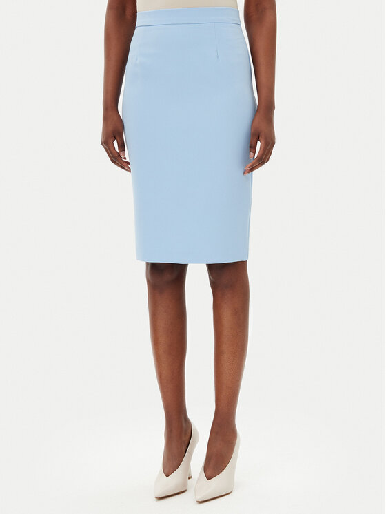 Maryley Maryley Спідниця 25EB701/43MA Блакитний Regular Fit