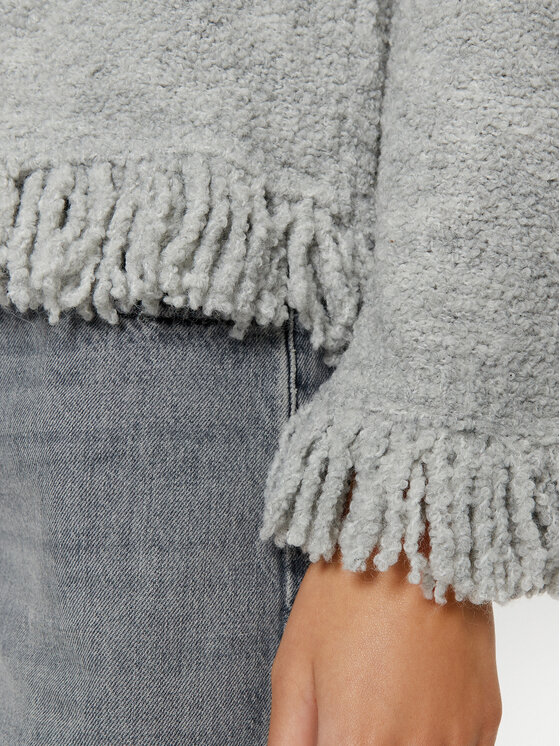 Marella Marella Cardigan Rovo 2423916104 Gri Regular Fit