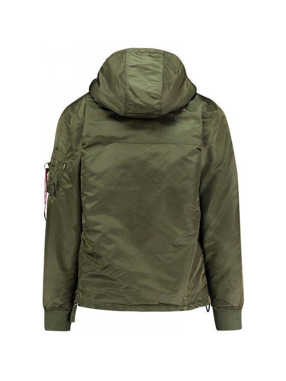 Alpha Industries Alpha Industries Kurtka anorak AI.178139-257-XL Zielony Regular Fit