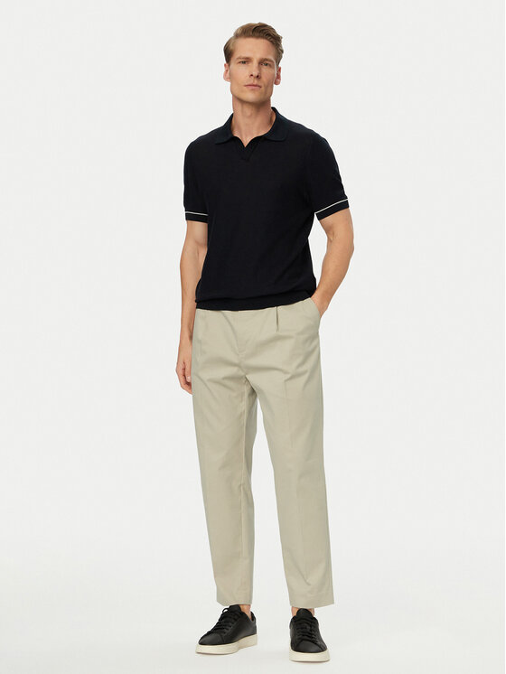 BOSS BOSS Polo H-Narciso 50560483 Blu scuro Regular Fit