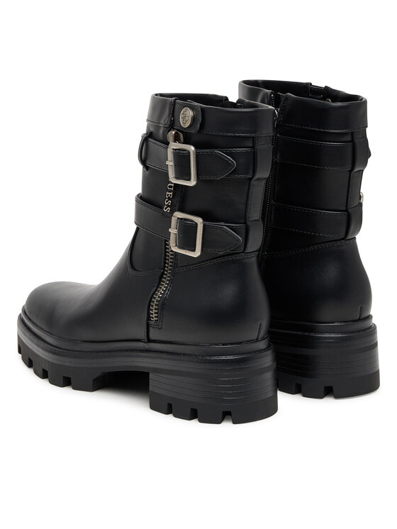 Guess Guess Čizme FLFLYN ELE10 Crna