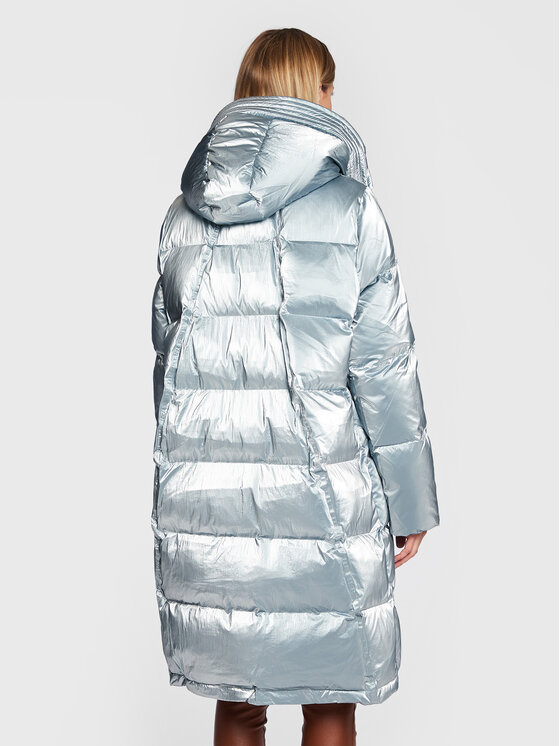 Rinascimento Rinascimento Zimska jakna CFC0109089003 Plava Relaxed Fit