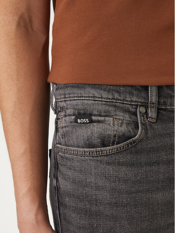 BOSS BOSS Дънки C-Delaware 50557508 Сив Slim Fit