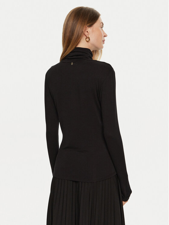 LOLA CASADEMUNT lola_casademunt Rollkragenpullover LF2415019 Schwarz Regular Fit