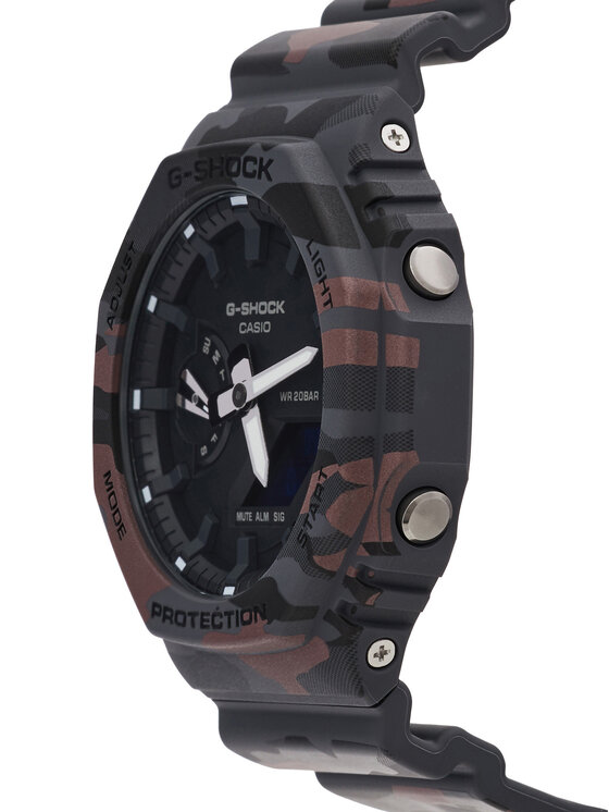 G-Shock G-Shock Часовник GA-2100CM-8AER Черен