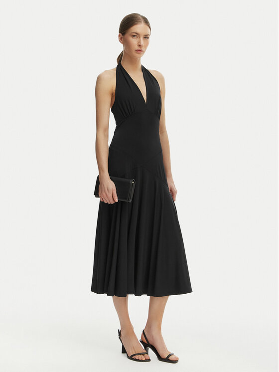 MICHAEL Michael Kors MICHAEL Michael Kors Sukienka koktajlowa MS683COH6J Czarny Slim Fit