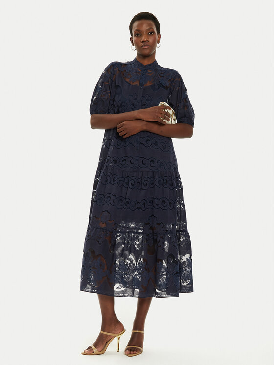 Ted Baker Ted Baker Abito da cocktail Xativa 276253 Blu scuro Regular Fit