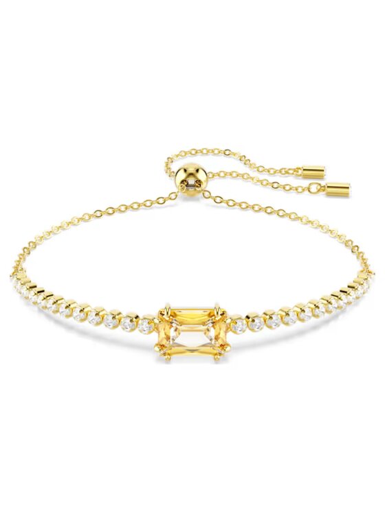 Bransoletka Swarovski, Żółty, Matrix Tennis 5730699