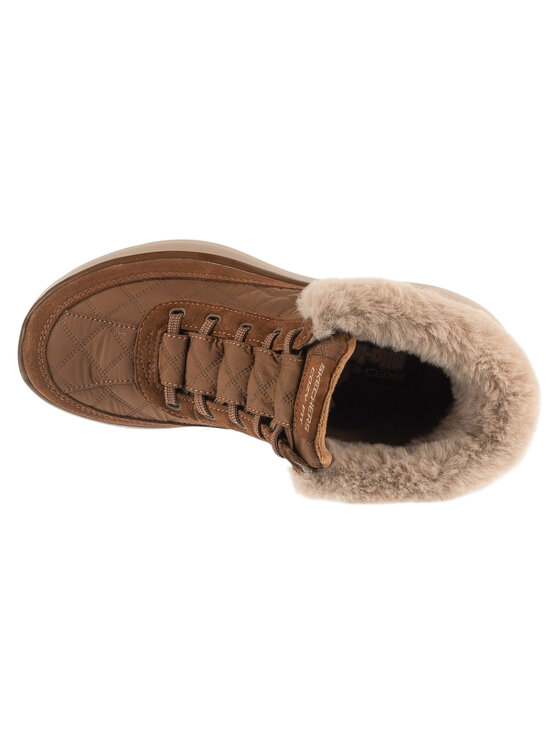Skechers Skechers Stivali da neve Slip-ins: On-The-Go Encore - Cozy Fit Maisie Marrone