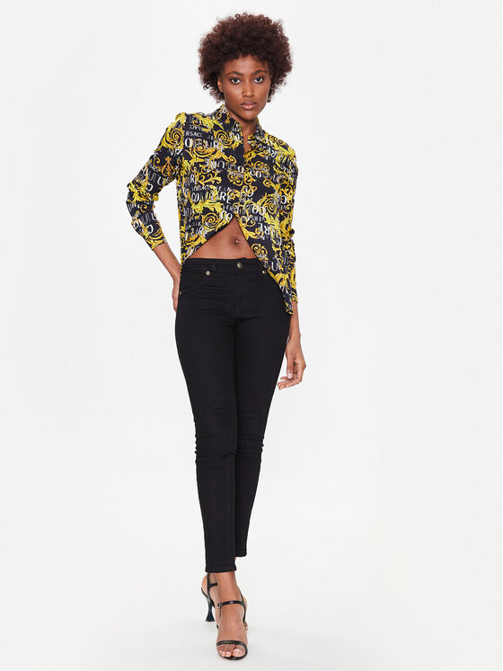 Versace Jeans Couture Versace Jeans Couture Ing 74HAL201 Fekete Regular Fit