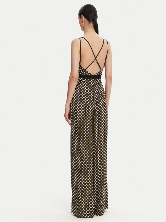 Elisabetta Franchi Elisabetta Franchi Overal TU-035-51E2 Čierna Regular Fit