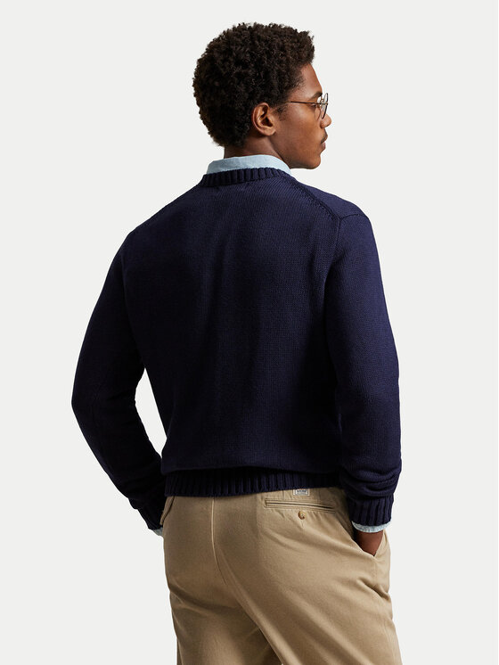 Polo Ralph Lauren Polo Ralph Lauren Πουλόβερ 710718281006 Σκούρο μπλε Regular Fit