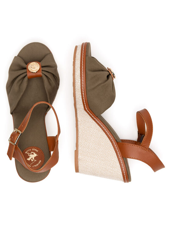 Beverly Hills Polo Club Beverly Hills Polo Club Σανδάλια WYL3888-4 Χακί