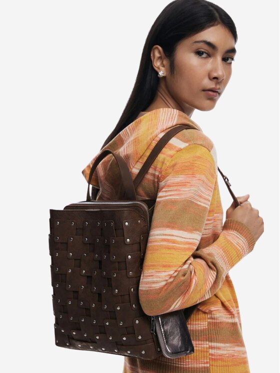 Desigual Desigual Zaino BACK_NEW PATCH 1 CHOCO SUMY Marrone