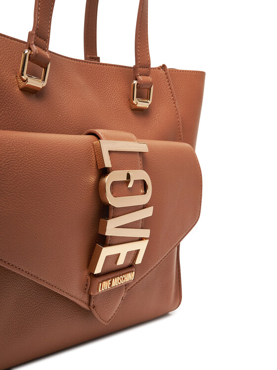 LOVE MOSCHINO LOVE MOSCHINO Ročna torba JC4225PP0MKC0201 Rjava