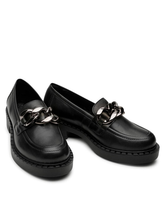 Solo Femme Solo Femme Оксфордки 60101-01-M41/000-03-00 Черен