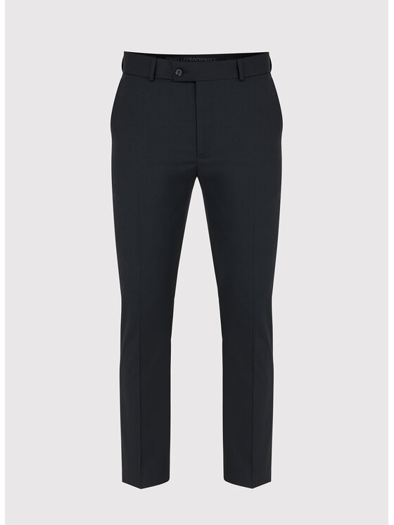 Pako Lorente Pako Lorente Spodnie garniturowe P000B-6G-001 Czarny Slim Fit