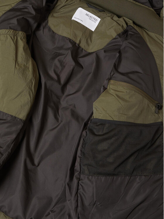 Selected Homme Selected Homme Žieminė striukė 16089957 Žalia Regular Fit