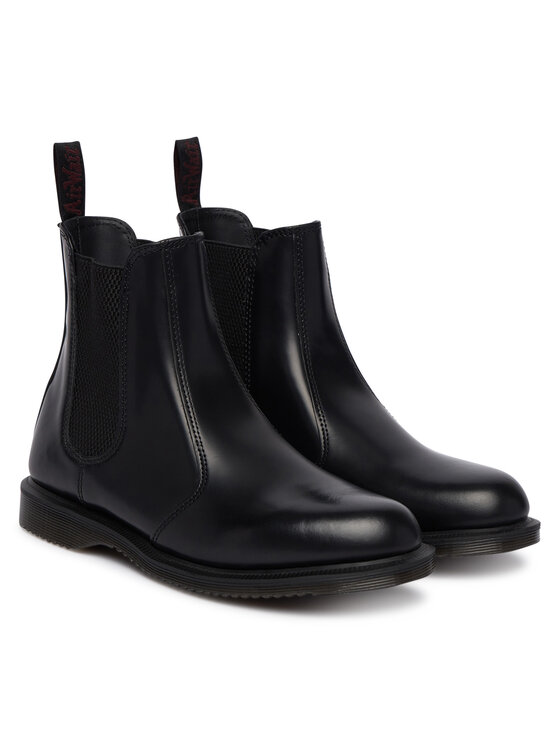 Dr. Martens Dr. Martens Kotníková obuv s elastickým prvkem Flora DM32217001 Černá