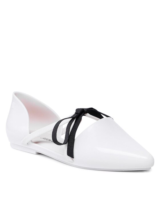 Melissa Melissa Balerini Pointy Stripe Jason 33435 Alb