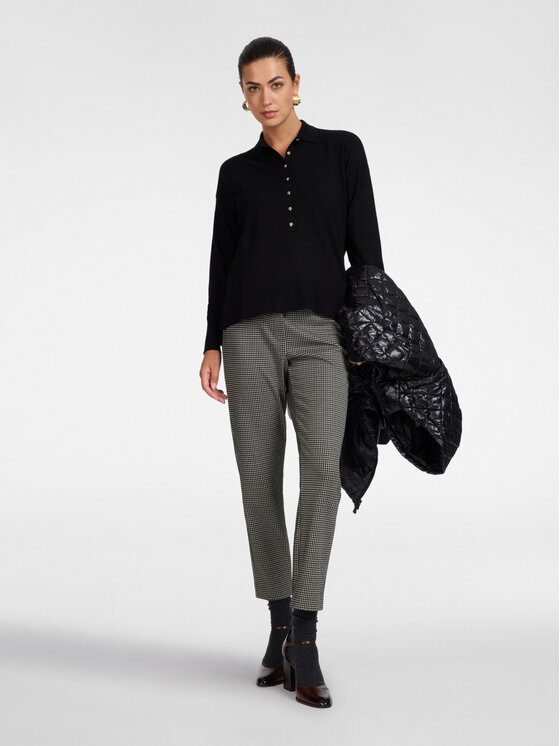Elena Mirò Elena Mirò Maglione M038Z000799N033 Nero Regular Fit