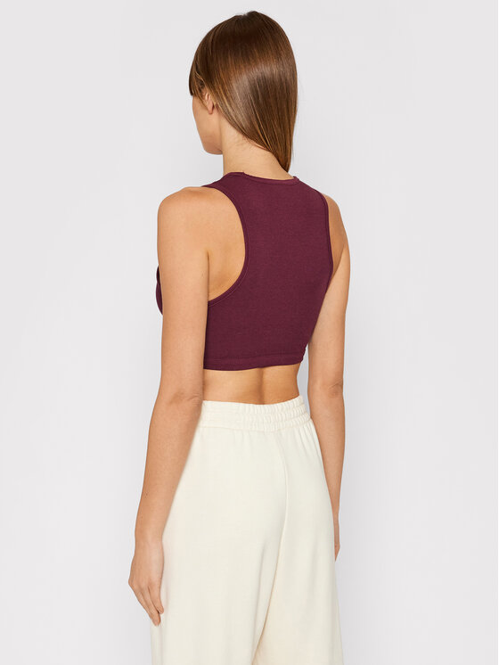 Top adicolor Essentials Rib H06612 Bordeaux Slim