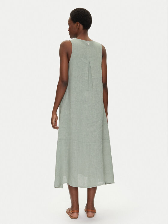 Bomboogie Bomboogie Rochie de vară AW8391TLIV5 Verde Regular Fit