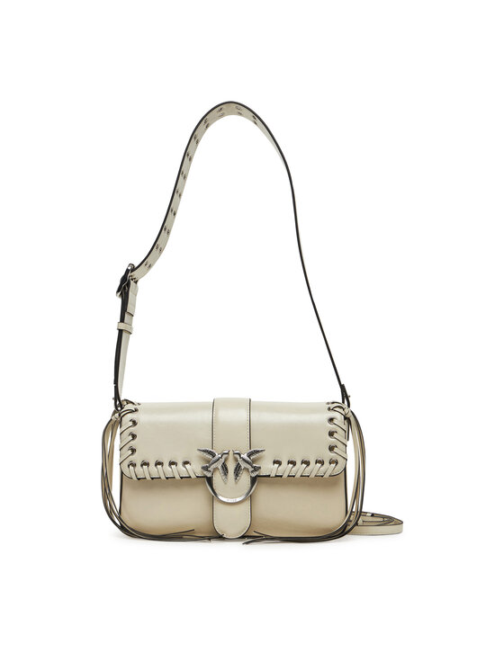 Geantă PINKO Love One Classic Slouchy Fl PE 25 PLTT 104524 A28D Bej