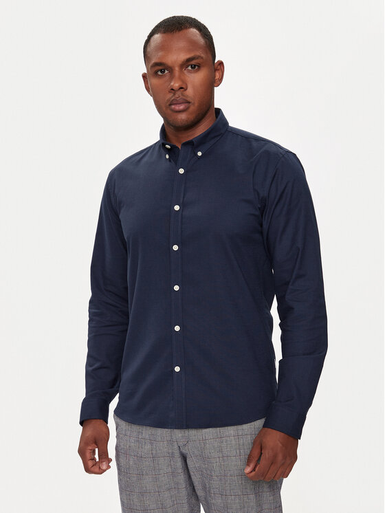 Camicia blu scuro sale