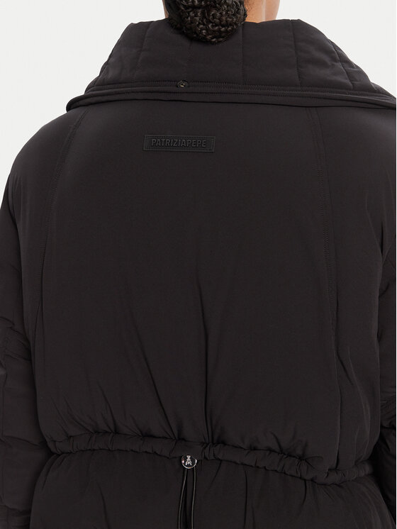 Patrizia Pepe Patrizia Pepe Μπουφάν χειμωνιάτικο 8O0194 A629 Μαύρο Regular Fit
