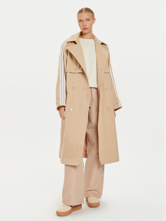 adidas adidas Trench adicolor IZ0382 Bež Loose Fit
