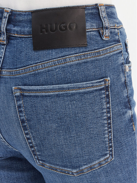HUGO HUGO Teksad Girall 1 50558698 Sinine Skinny Fit