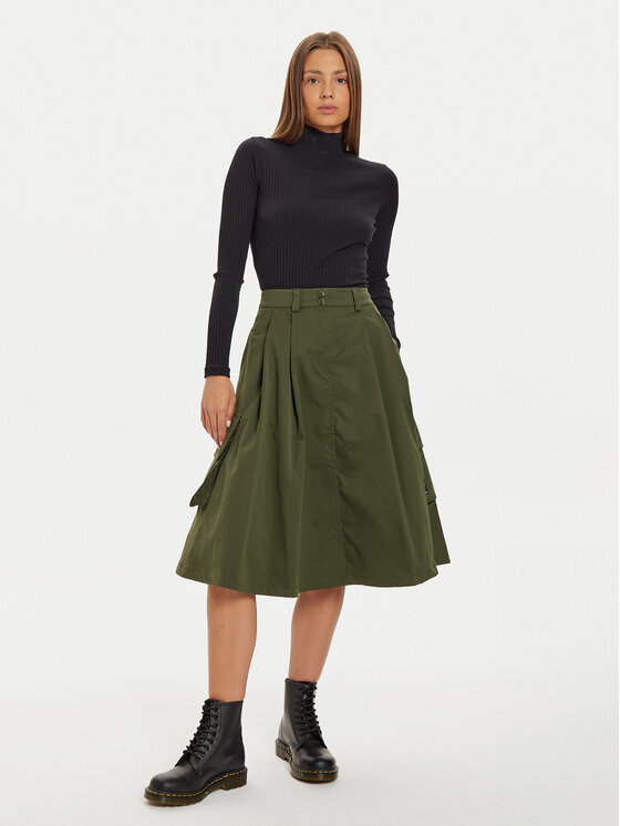 Alpha Industries Alpha Industries Trapez suknja 148069 Zelena Regular Fit