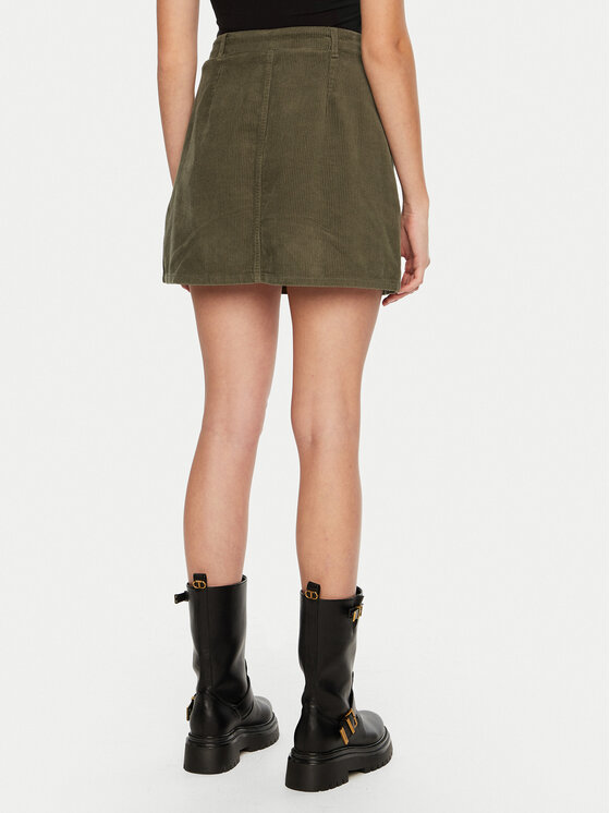 JDY JDY Спідниця трапеція 15220695 Зелений Regular Fit
