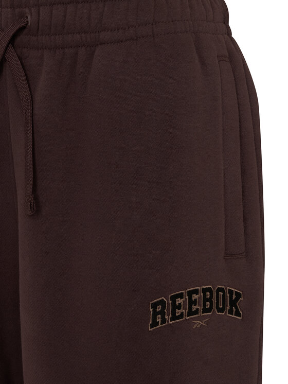 Reebok Reebok Долнище анцуг Iza RK25687CCW Тъмнокафяв Regular Fit