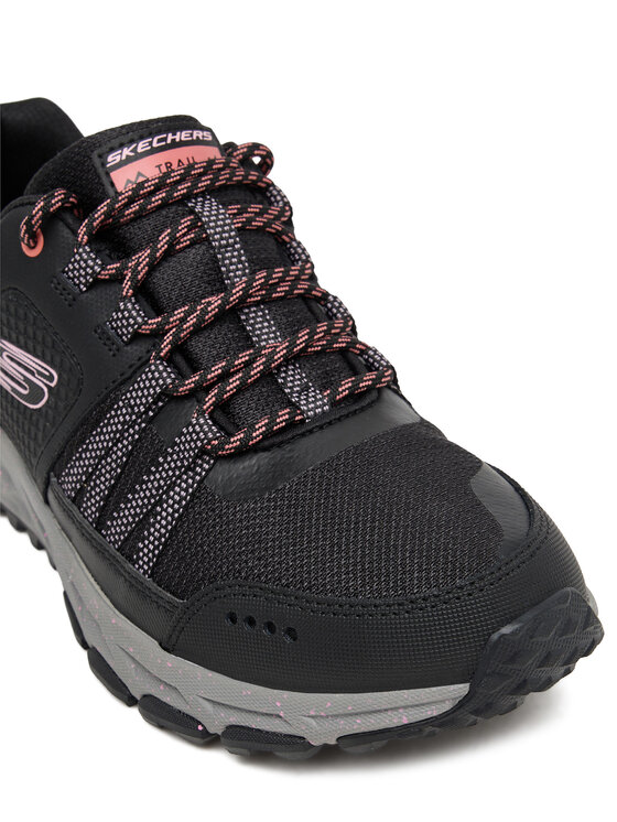 Skechers Skechers Trekingová obuv Escape Plan 180061/BKHP Černá