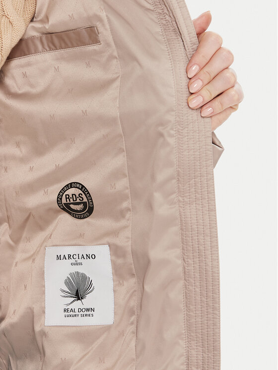 Marciano Guess Marciano Guess Παλτό χειμωνιάτικο 5BGL38 7374A Εκρού Regular Fit