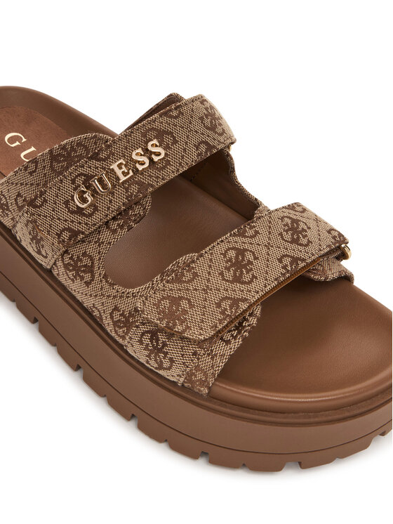 Guess Guess Šľapky FLJF2X FAL03 Béžová