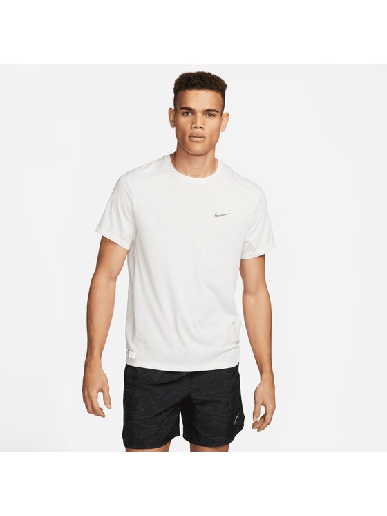 T-Shirt, rozmiar S, Biały, Dri-FIT Run Division Rise 365