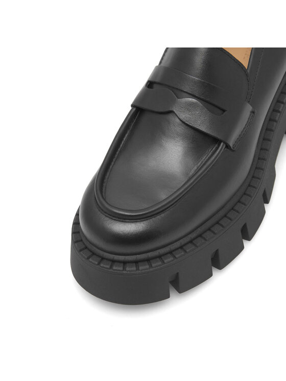 Badura Badura Loafersy MELITO-E23-25713PE Czarny