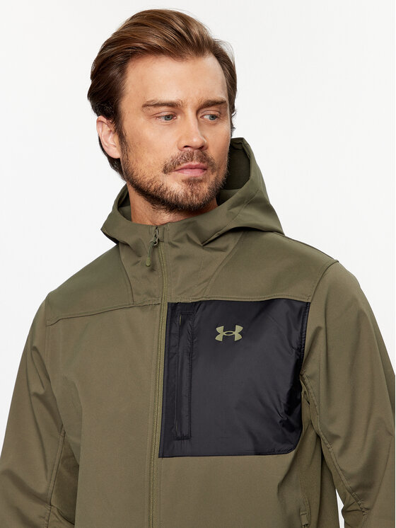 Under Armour Under Armour Μπουφάν μεταβατικό Ua Strm Cgi Shld Hd 2.0 Jkt 1371587 Χακί Loose Fit