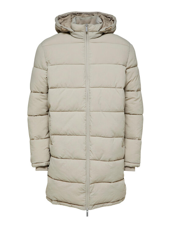 Selected Homme Selected Homme Μπουφάν χειμωνιάτικο Cooper 16089959 Μπεζ Regular Fit