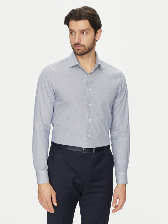 Michael Kors Michael Kors Košulja MK0DS01293 Plava Slim Fit