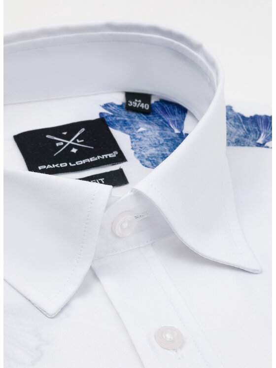 Pako Lorente Pako Lorente Koszula P22SF-1X-003 Biały Slim Fit